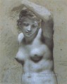 Mujer nue en buste Romántica Pierre Paul Prud hon